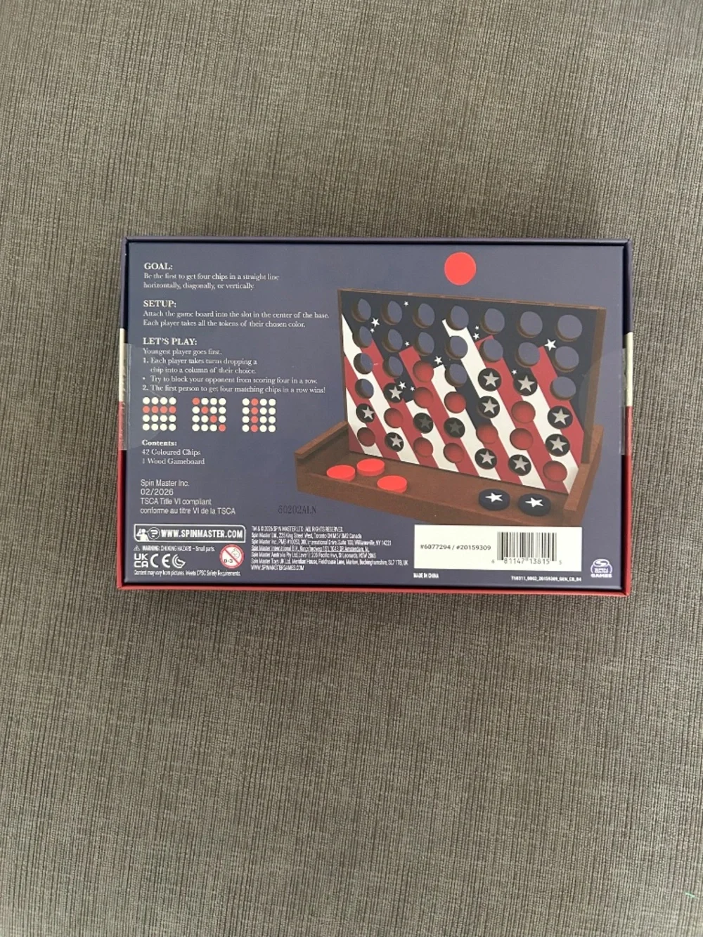 Four in a Row Americana collection in red white blue Target exclusive